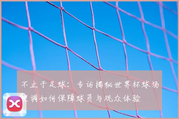 不止于足球：专访揭秘世界杯球场空调如何保障球员与观众体验