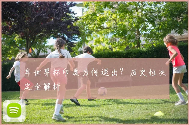 年世界杯印度为何退出？历史性决定全解析